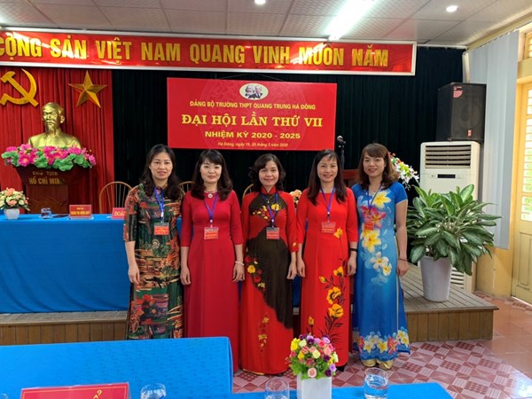 Đảng bộ trường THPT Quang Trung Hà Đông 